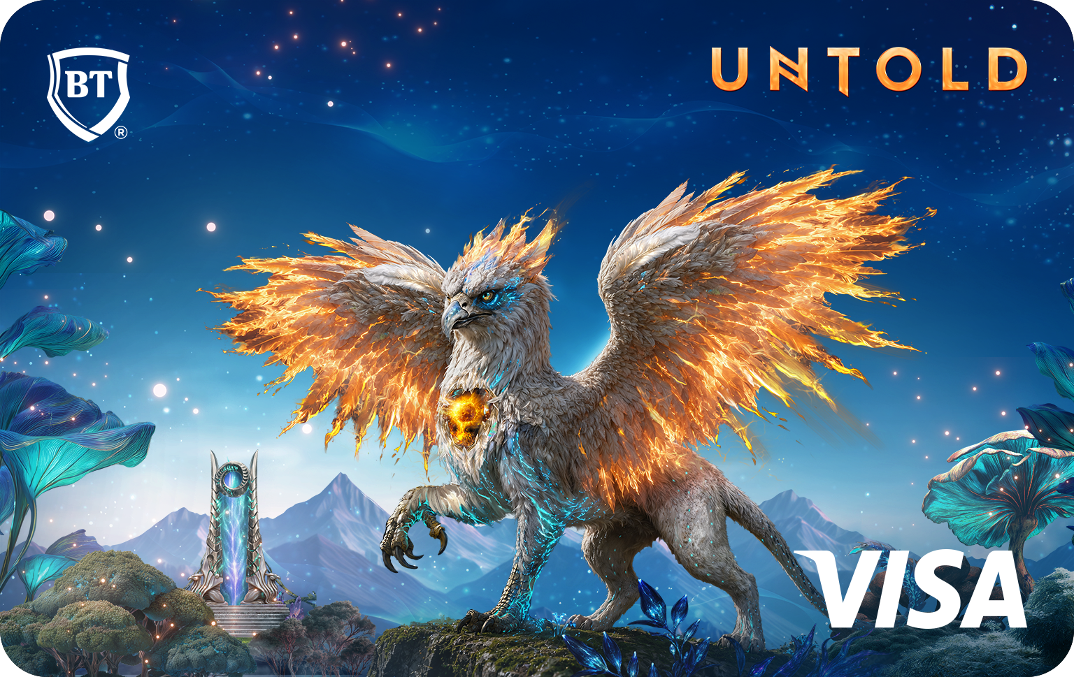 Cardul digital BT Visa UNTOLD 2026: un nou design, inspirat de tematica din acest an a festivalului UNTOLD, A New Journey
