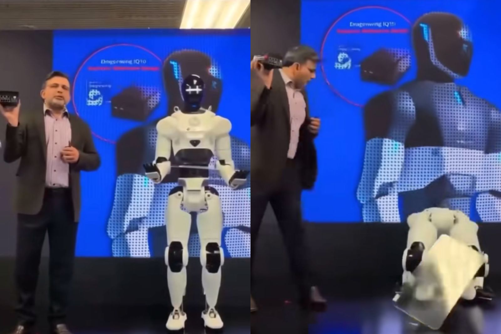 VIDEO Demonstrație ratată: Robotul germano-american care „a murit subit” pe scenă