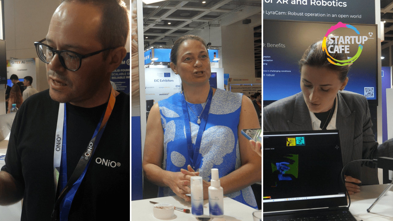 VIDEO Câteva dintre startup-urile prezente la Pavilionul Consiliului European pentru Inovare (EIC) de la GITEX AI Europe 2026