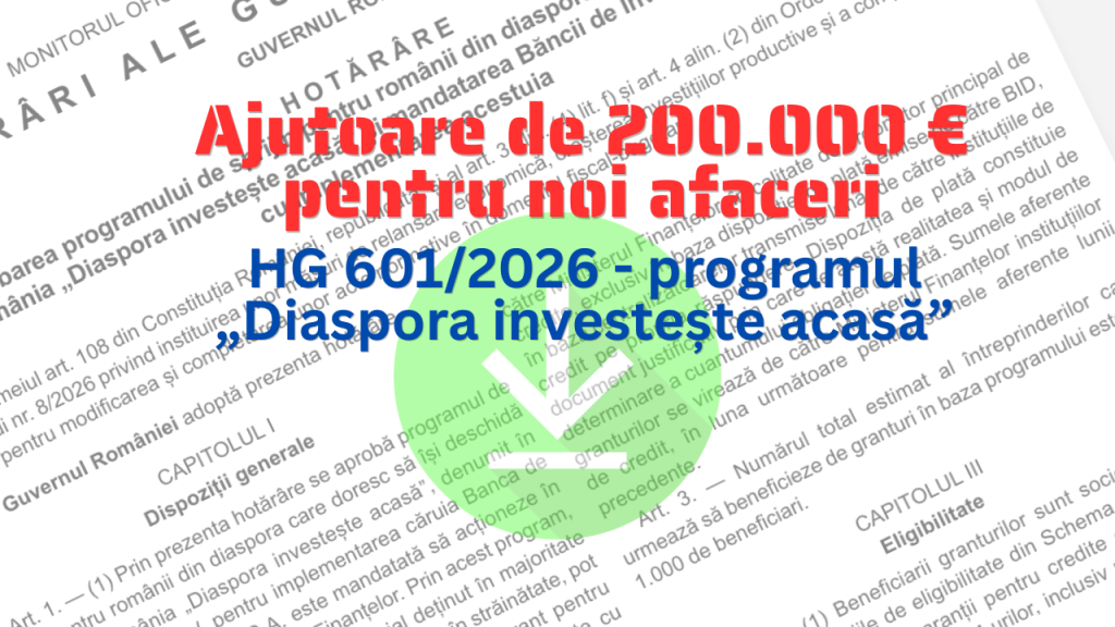HG601-2026-diaspora investeste acasa