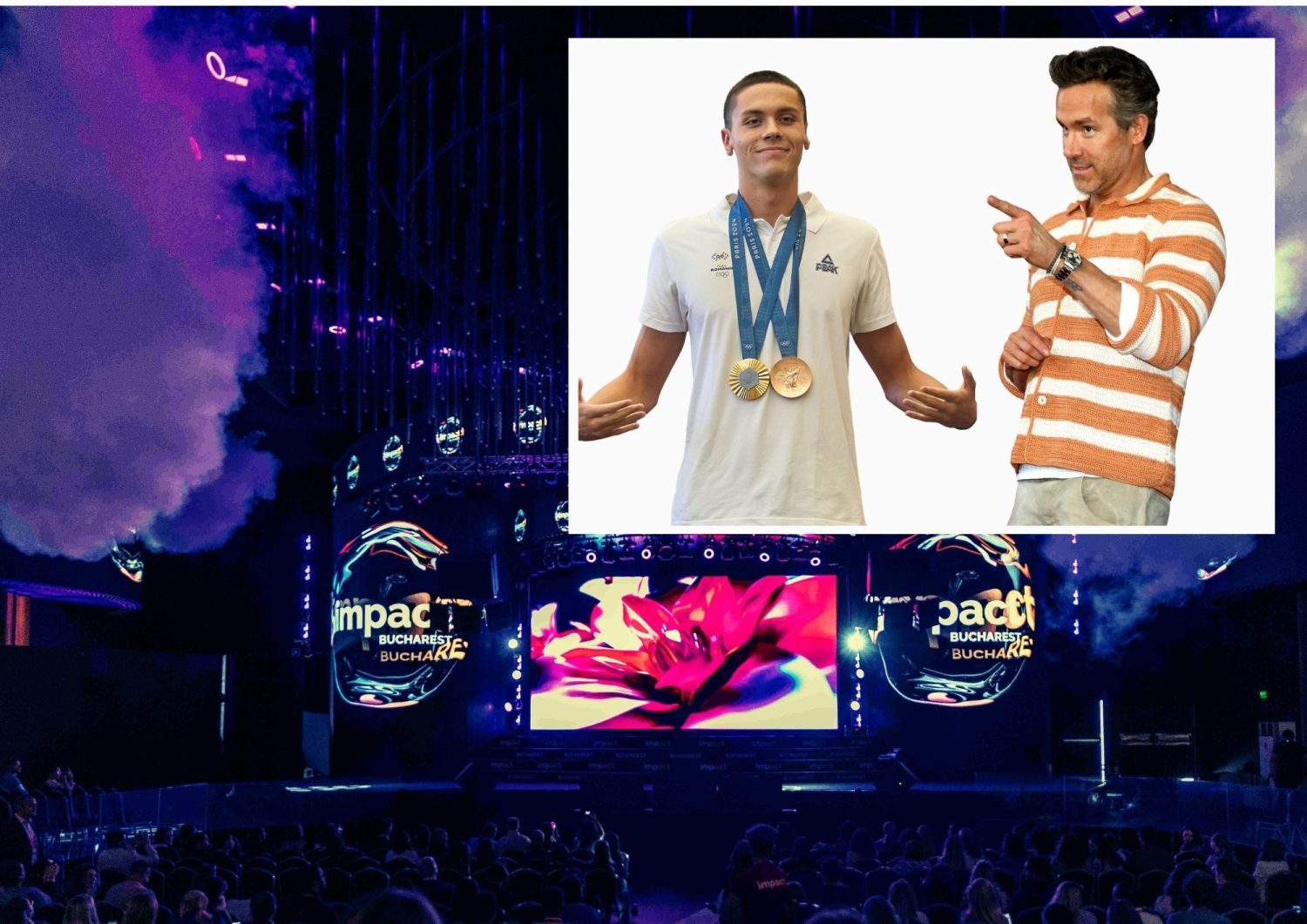 Ryan Reynolds, David Popovici și lideri din tech și business vin la București. Impact SEE’26 aduce 200 de speakeri și peste 2.500 de participanți