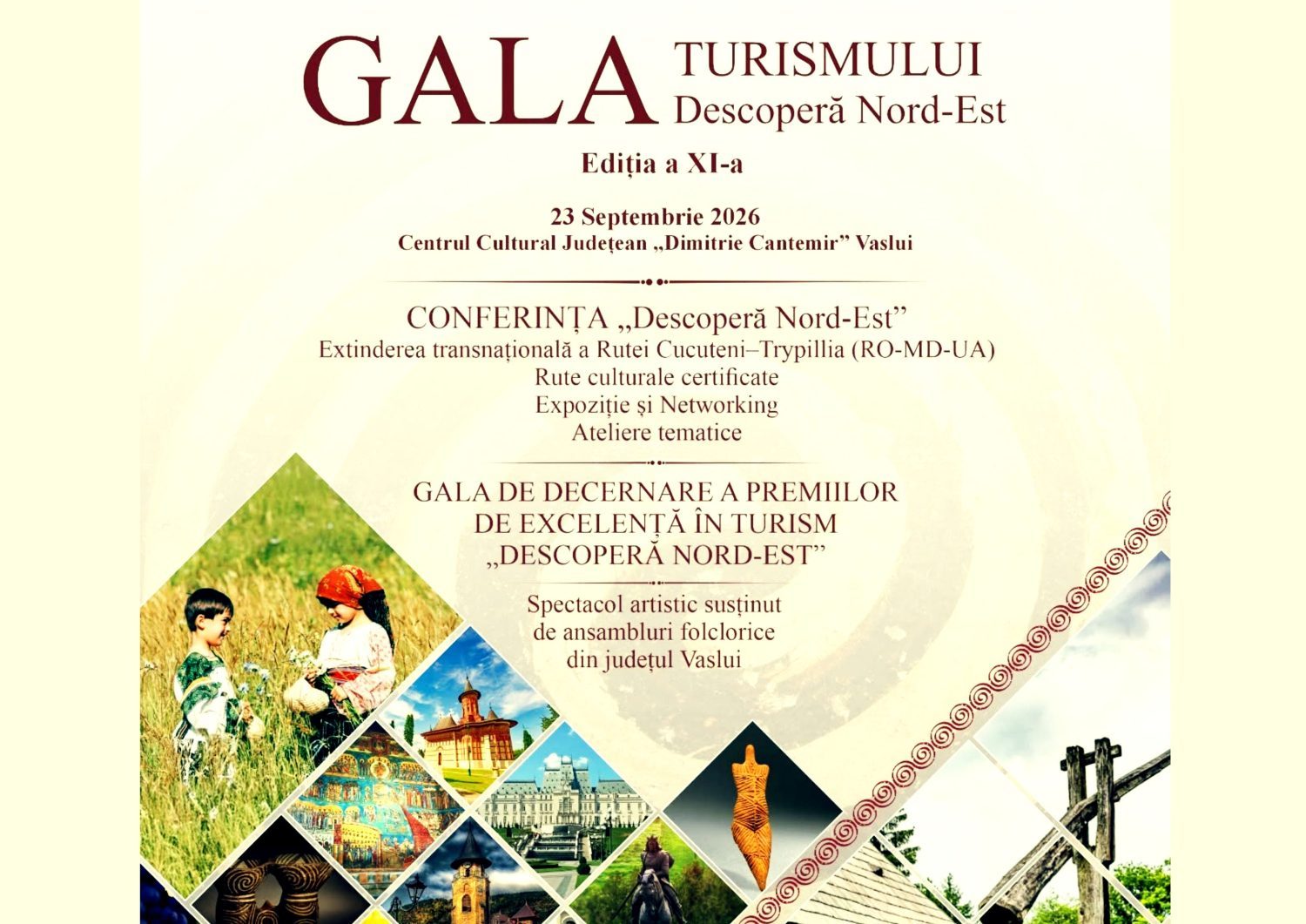 Firmele din turism, HORECA și industrii creative se întâlnesc la Vaslui. Gala „Descoperă Nord-Est” aduce networking, branding și oportunități de colaborare