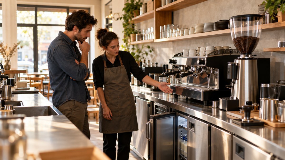 Cum dimensionezi investiția în echipamente pentru o cafenea (P)