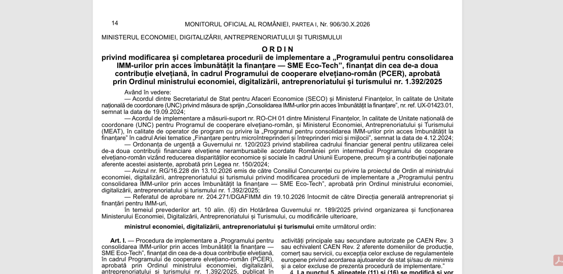 ordinul 1773-2026-SME Eco Tech