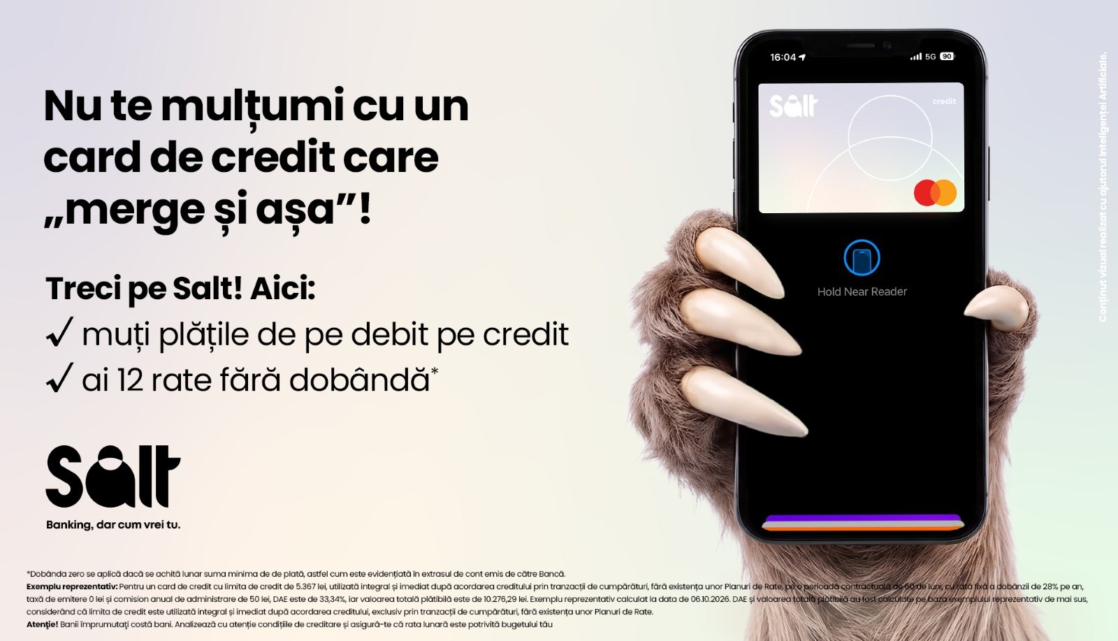 Salt Bank lansează primul său card de credit, înainte de Black Friday
